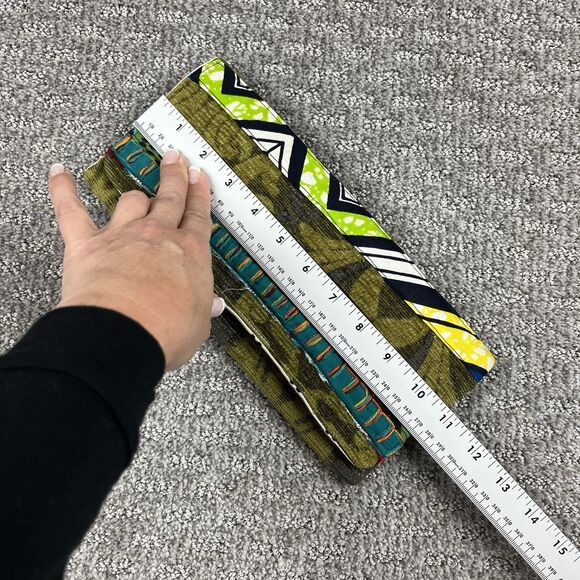 Our Woven Community Clutch Womens One Size Tapestry Handmade Crafted Green - Picture 9 of 12